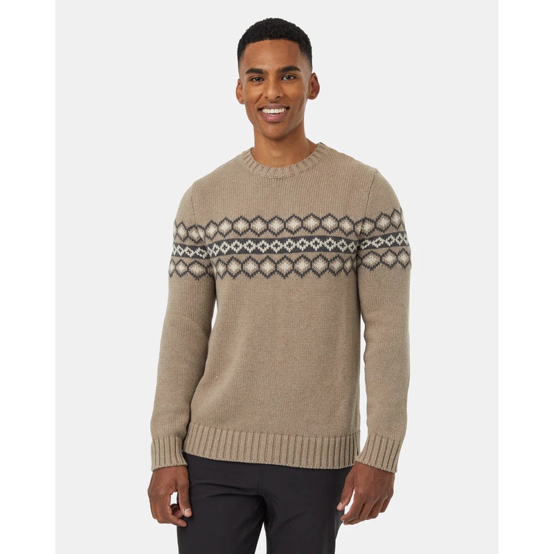 10TREE HIGHLINE INTARSIA CREW