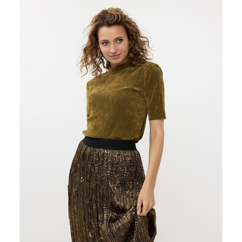 ESQUALO TOP TURTLE VELOURS