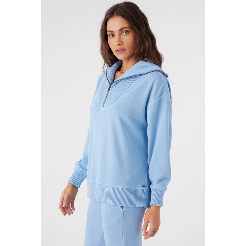 ONEILL KARMA MOCK ZIP SWEATER