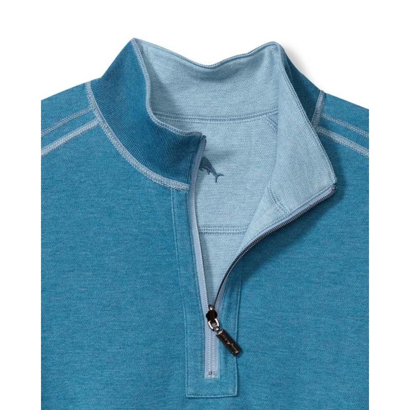TOMMY BAHAMA FLIPFIELD HALF ZIP