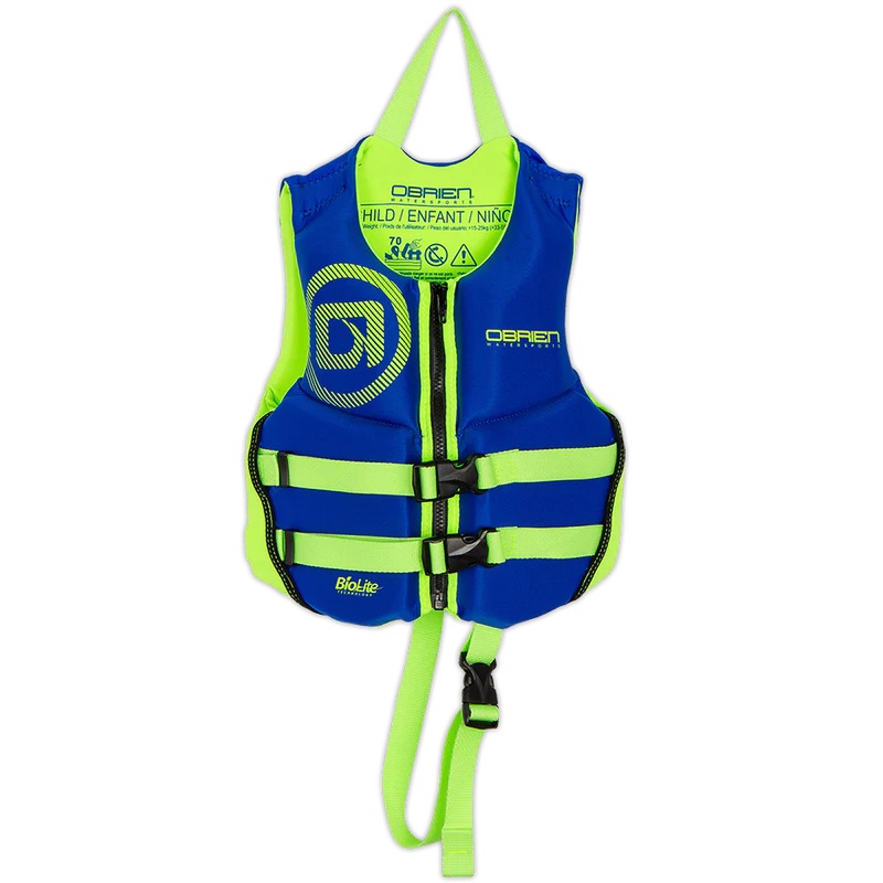 OBRIEN CHILD 30-60lbs V-BACK BLUE