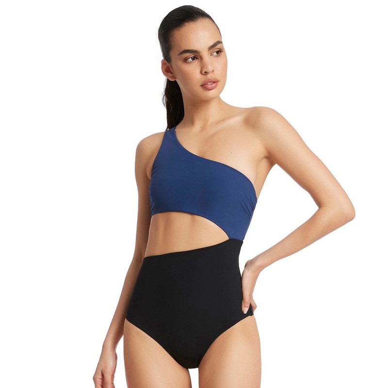 Jets Swimwear Australia Women's Versa One Shoulder One Piece Swimsuit