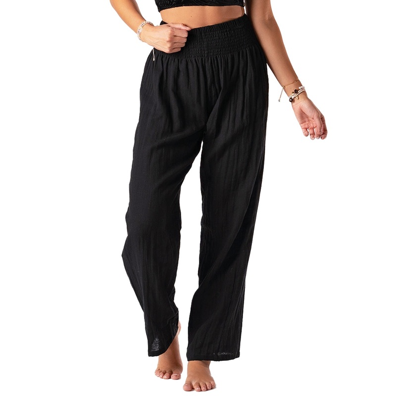 Lotus and Luna Solid Wide Leg Pant