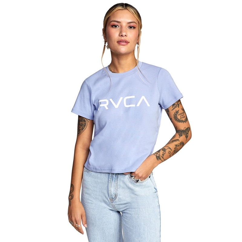 RVCA Women's Rib Short Sleeve Tee