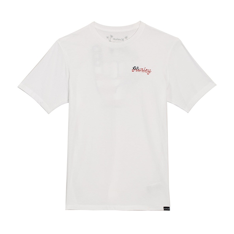 Hurley Men's Everyday Washed Shaka Flag Short Sleeve Tee