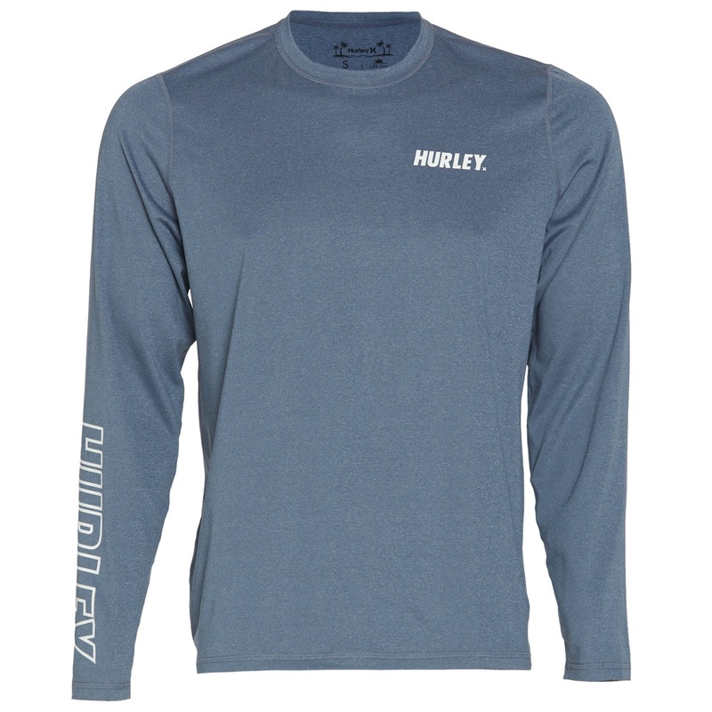 Hurley Men's Fastlane Hybrid UPF 50+ Long Sleeve Shirt