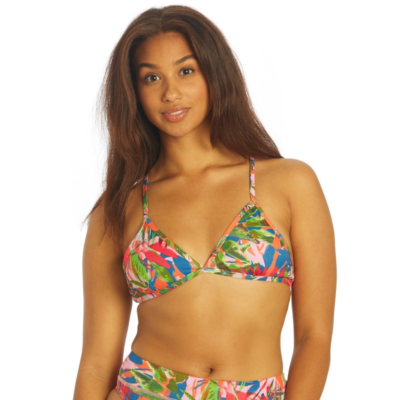 JOLYN Women's Triangle Retreat Bikini Top
