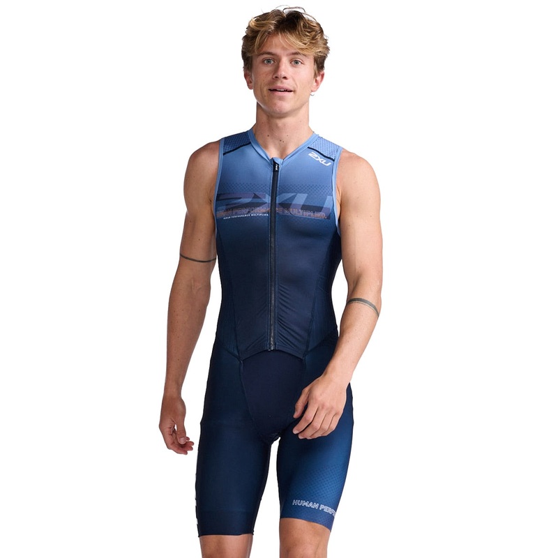 2XU Men's Aero Front Zip Trisuit