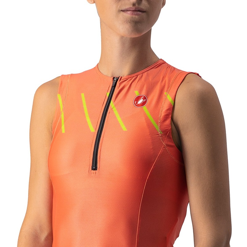 Castelli Women's Free 2 Tri Singlet Sleeveless Top
