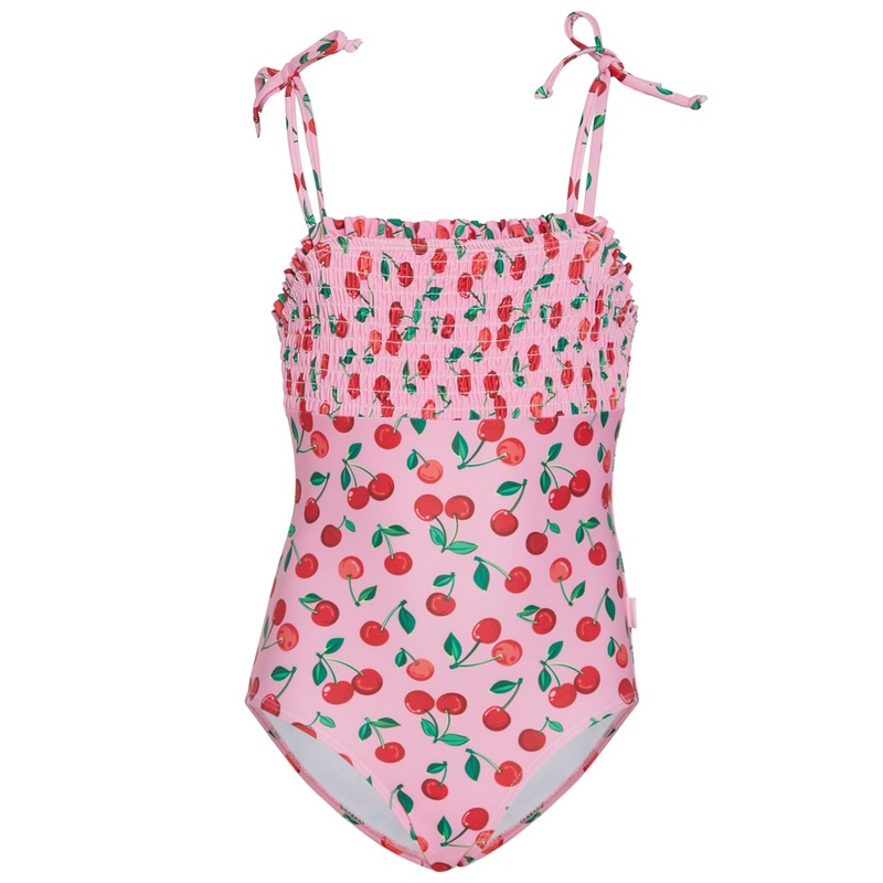 Seafolly Girls' Cherry Pie One Piece Swimsuit (Big Kid)