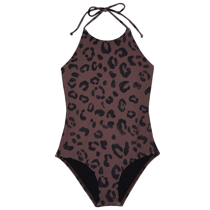 Splendid Girls' Kitty High Neck One Piece Swimsuit (Big Kid)