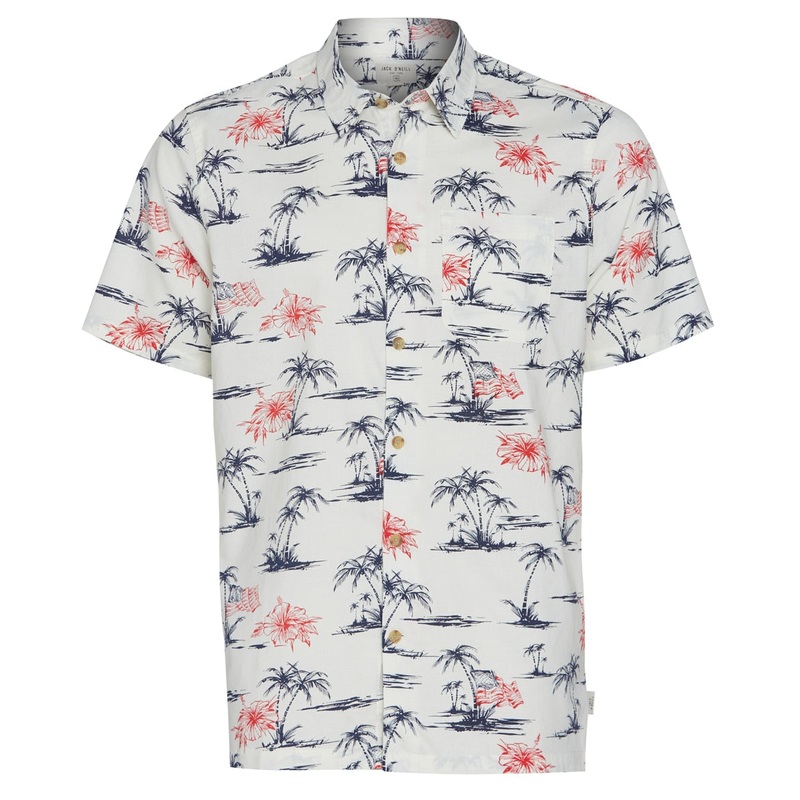 O'Neill Men's United Shores Short Sleeve Button Up Shirt