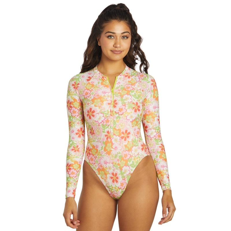 JOLYN Women's Paloma Stella Long Sleeve One Piece Swimsuit