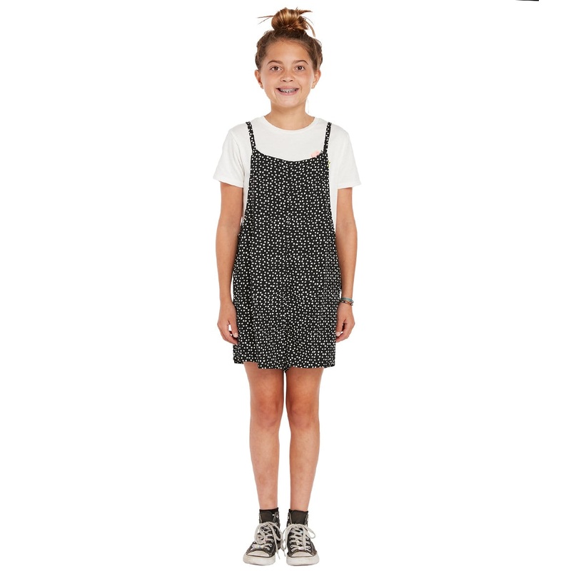 Volcom Girls' Frondly Fire Romper (Little Kid, Big Kid)