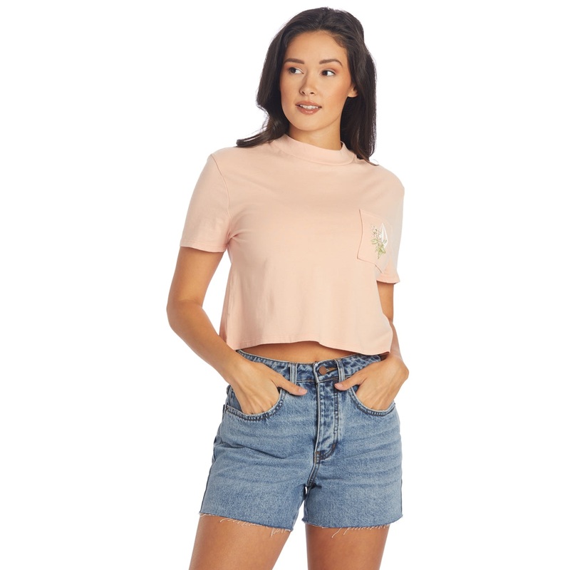 Volcom Women's Pocket Dial Tee
