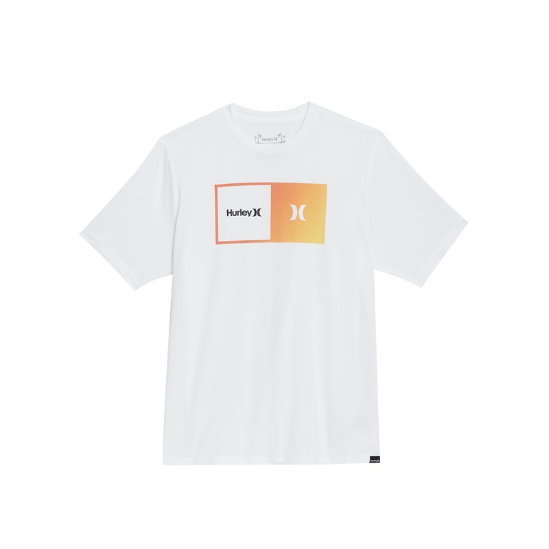 Hurley Men's Halfer Gradient Hybrid UPF 50+ Short Sleeve Tee