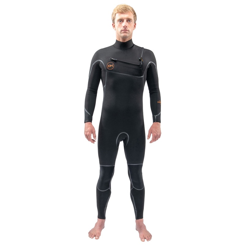 Dakine Men's 4/3mm Cyclone Chest Zip Fullsuit Wetsuit