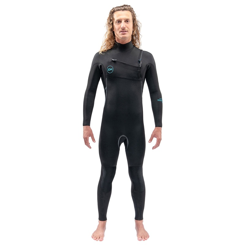 Dakine Men's 4/3mm Mission Chest Zip Fullsuit Wetsuit