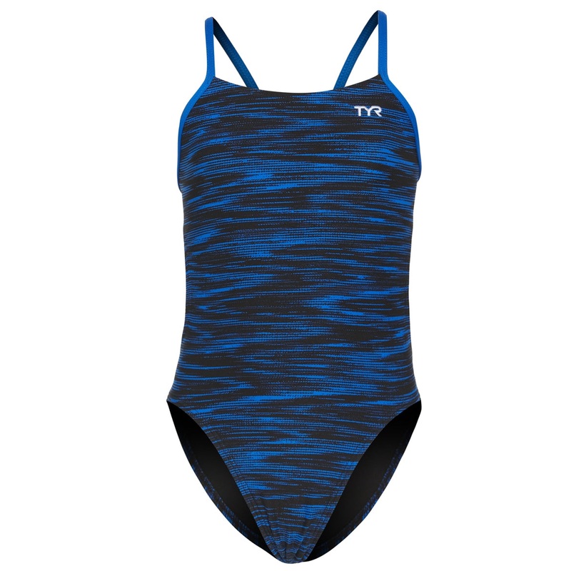 TYR Girls' Fizzy Cutoutfit One Piece Swimsuit
