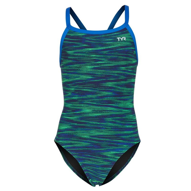 TYR Girls' Fizzy Diamondfit One Piece Swimsuit