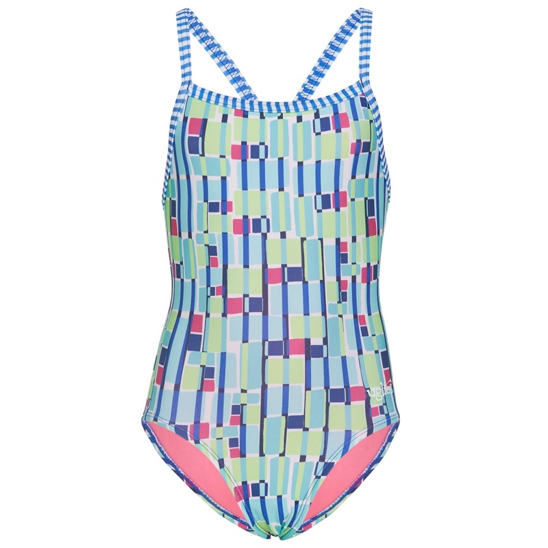 Dolfin Girls' Uptown One Piece Swimsuit (Big Kid)