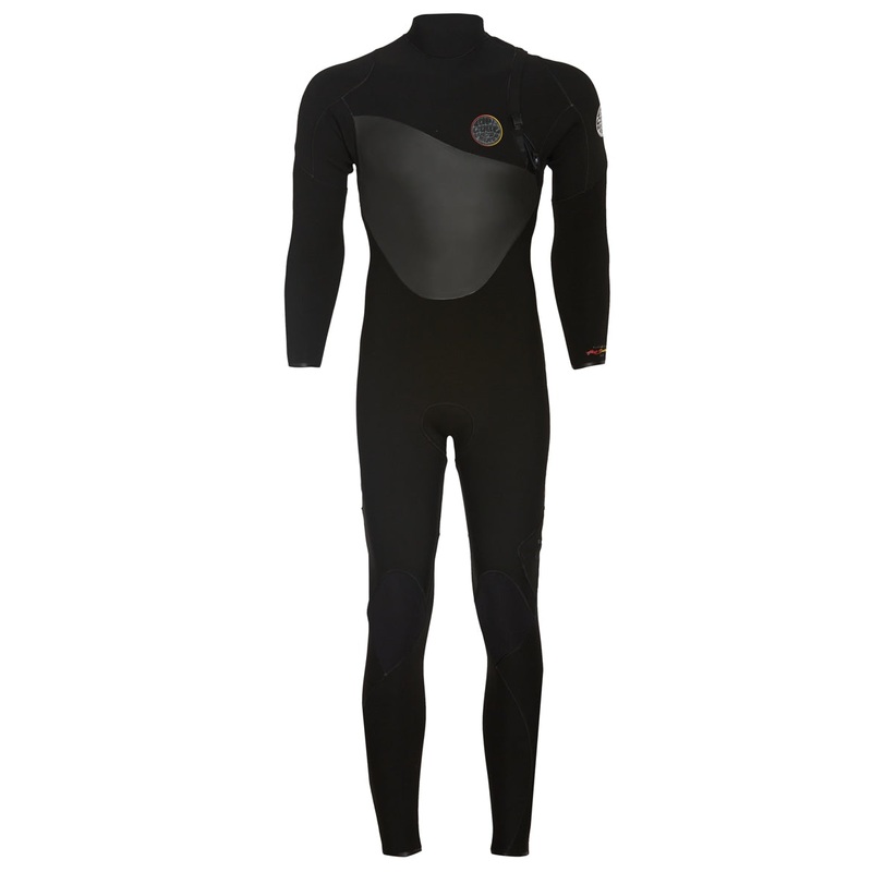 Rip Curl Men's 4/3mm Flashbomb Long Sleeve Heatseeker Zip Free Fullsuit Wetsuit