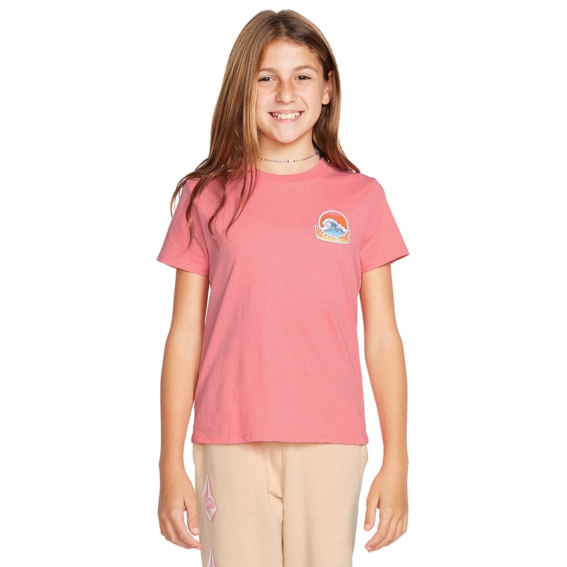 Volcom Girls' Last Party Short Sleeve Tee (Big Kid)