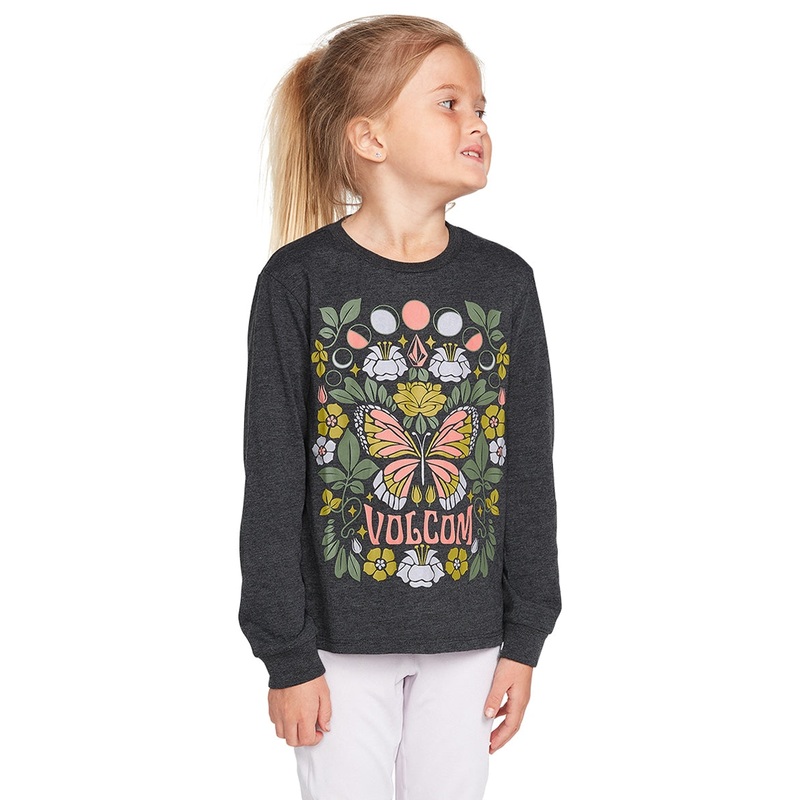 Volcom Girls' Made From Stoke Long Sleeve Tee (Big Kid)
