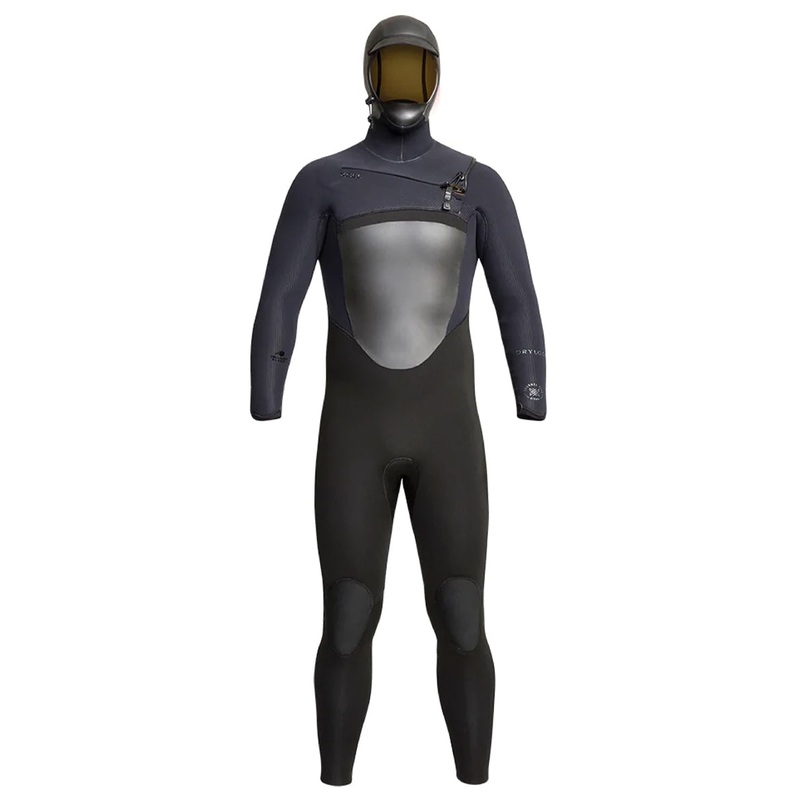 Xcel Men's Drylock 4/3MM Hooded Fullsuit Wetsuit