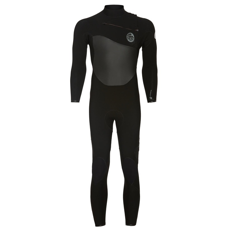 Rip Curl Men's 4/3mm Flashbomb Long Sleeve Chest Zip Fullsuit Wetsuit