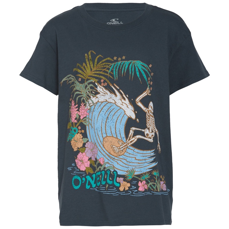O'Neill Girls' Seas The Day Short Sleeve Tee (Little Kid, Big Kid)
