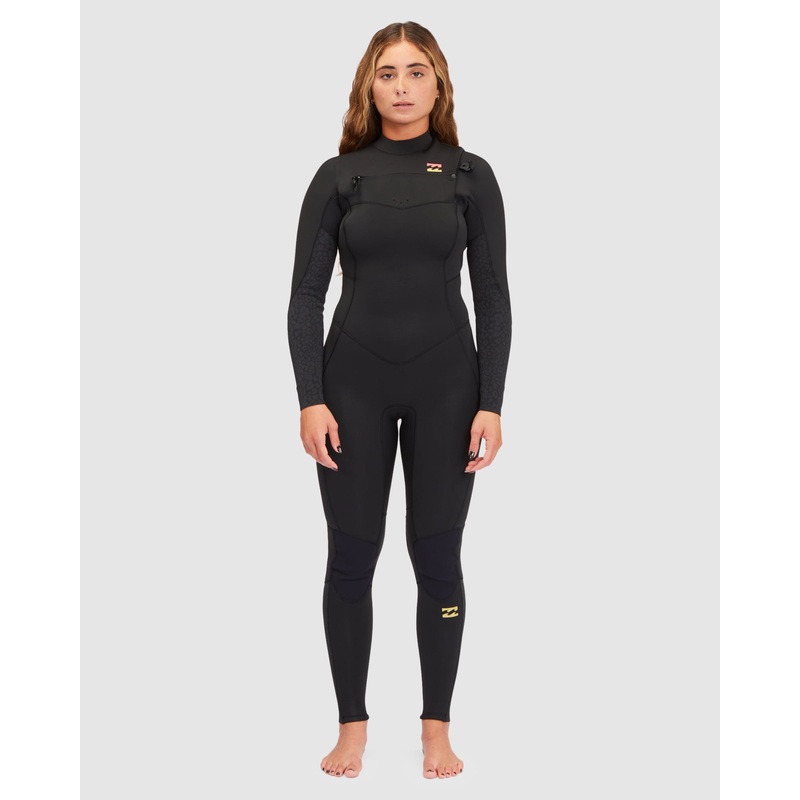 Womens 3/2mm Synergy Chest Zip Full