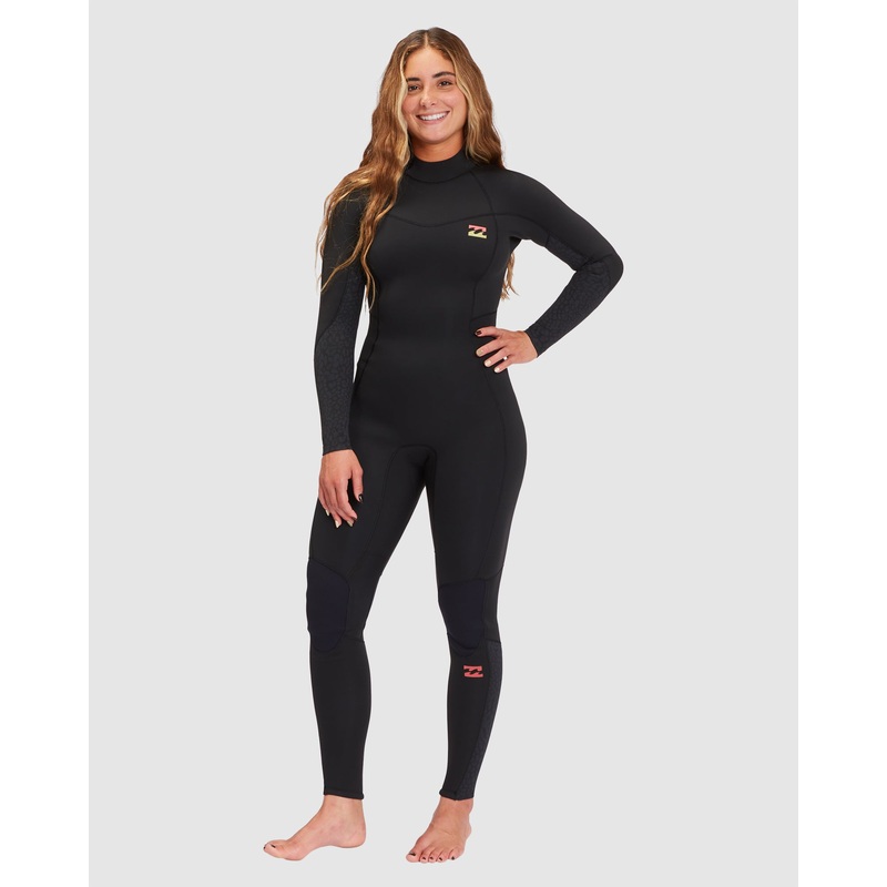 Womens 4/3mm Synergy Back Zip Steamer Wetsuit