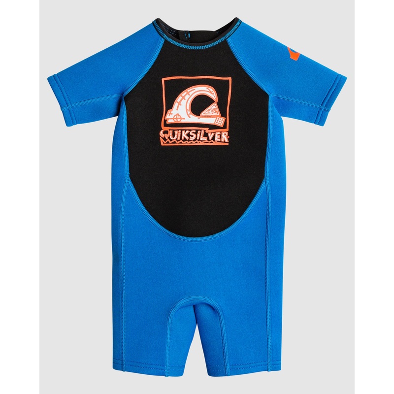 Toddlers 1.5mm Toddler Short Sleeve Back Zip Springsuit