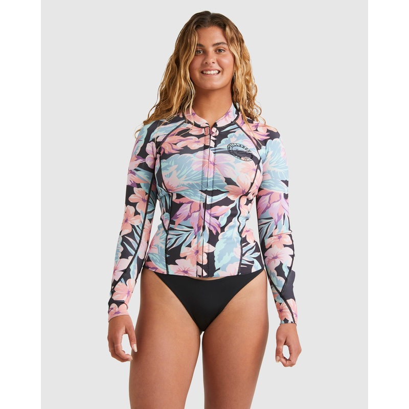 Womens 1/1mm Peeky Chest Zip Wetsuit