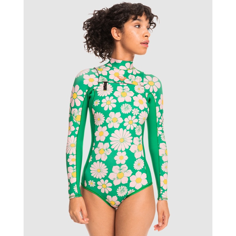 Womens 1.5 Popsurf Ls Cheeky Qlock Wetsuit