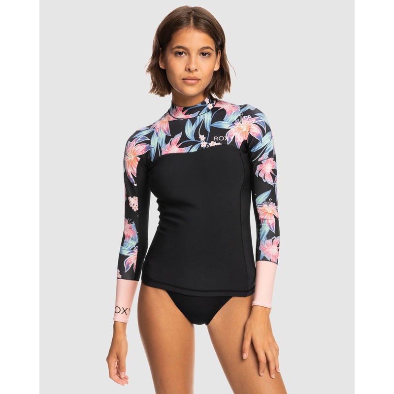 Womens 1mm Swell Series 2022 Long Sleeve Wetsuit Top