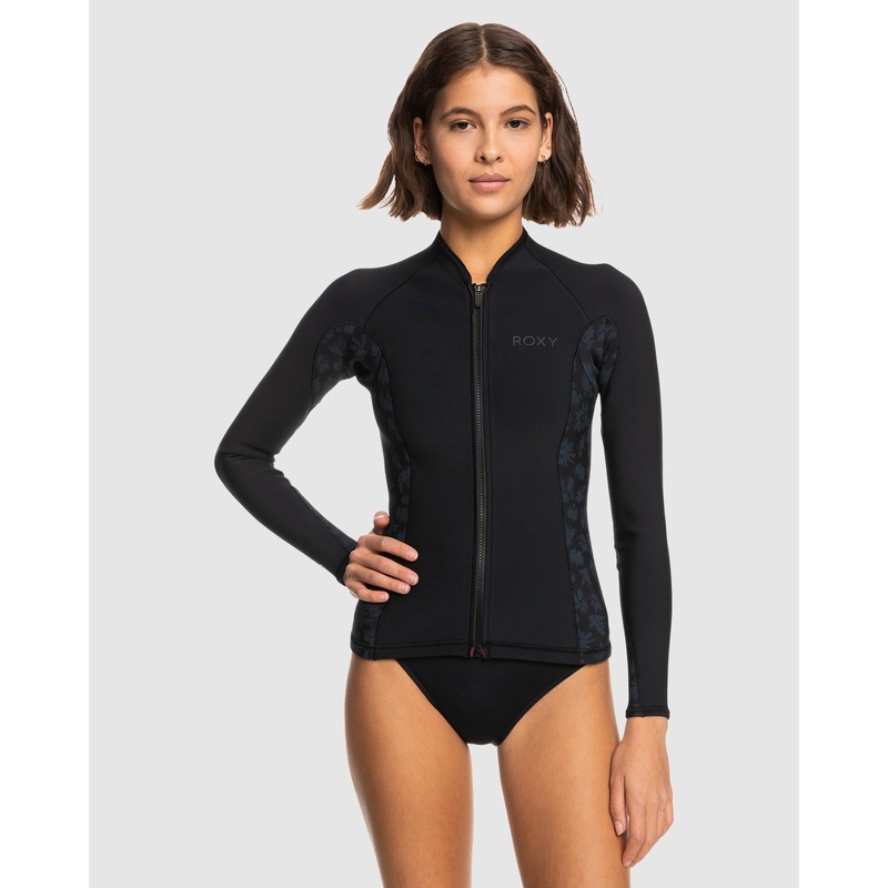 Womens 1mm Swell Series Chest Zip Wetsuit