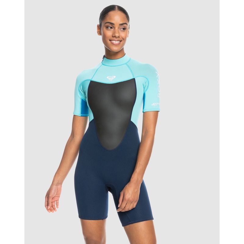 Womens 2/2mm Prologue Short Sleeve Back Zip Springsuit