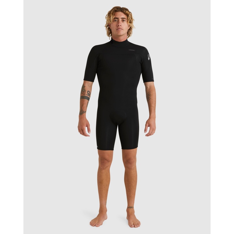 Mens 2/2mm Everyday Sessions Short Sleeve Back Zip Spring Suit