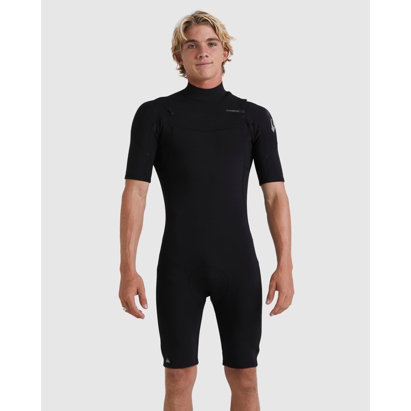 Mens 2/2mm Everyday Sessions Short Sleeve Chest Zip Spring Suit