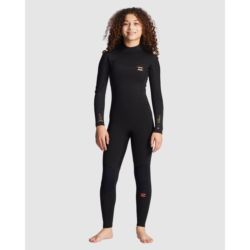 Girls 6-14 3/2mm Synergy Back Zip Wetsuit