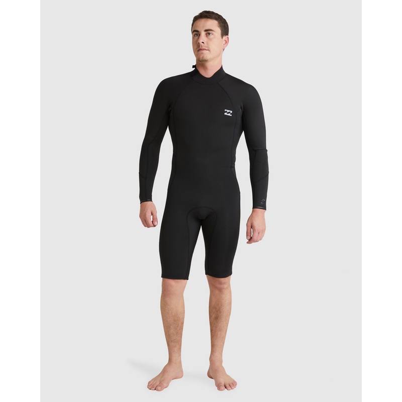 Mens 2/2mm Absolute Back Zip LS FL Springsuit