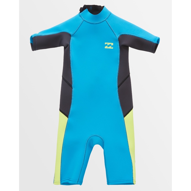 Boys 0-7 2/2mm Absolute Back Zip FL Short Sleeve Springsuit