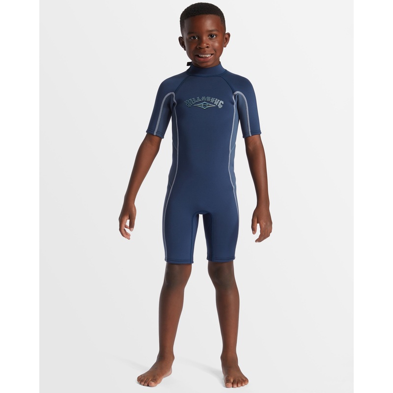 Boys 0-7 2/2mm Absolute Back Zip Springsuit