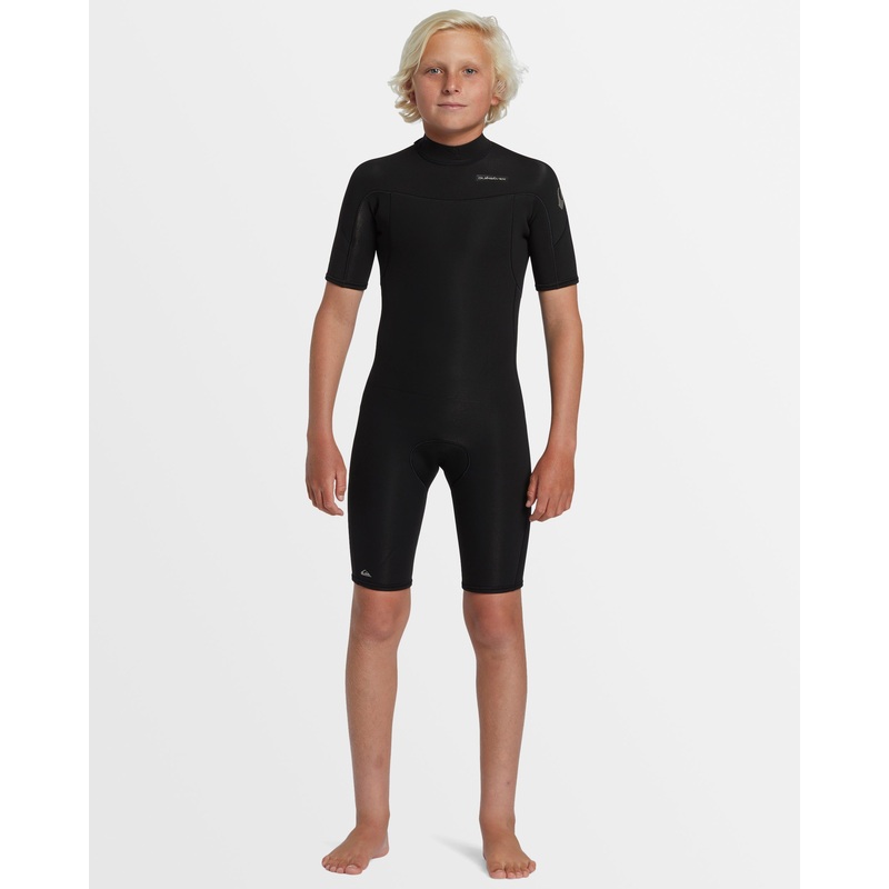Boys 8-16 2/2mm Everyday Sessions Short Sleeve Back Zip Springsuit