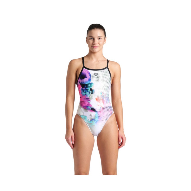 Arena Women's Airbrush One Piece Swimsuit Challenge Back