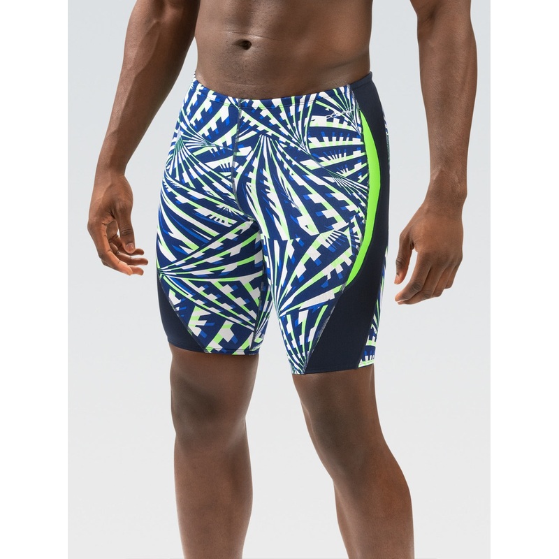 Dolfin Reliance Men's Printed Jammer Swimsuit Atomic