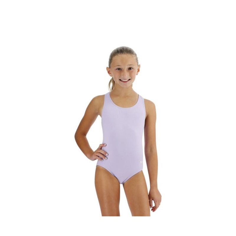 TYR Durafast Elite Girls' Ella Maxfit One Piece Swimsuit - Solid