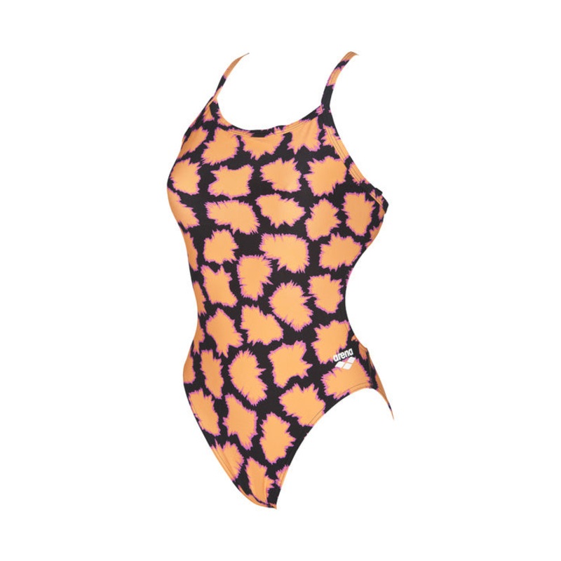 Arena Women Pow Challenge Back One Piece Front Lining